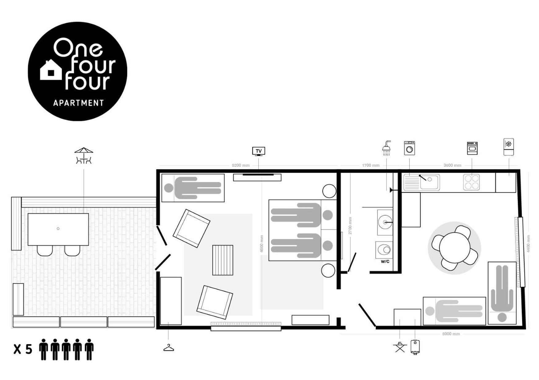 Onefourfour Apartment Брандіс-над-Лабем-Стара-Болеслав Екстер'єр фото